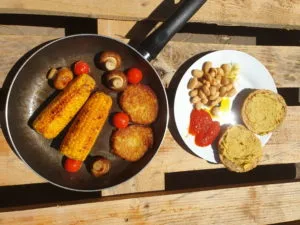 Mein veganes Mittagessen