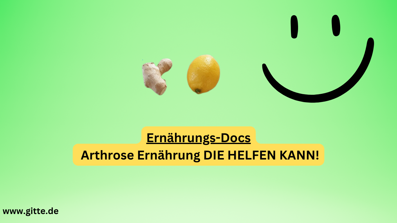 Ernährungs-Docs Arthrose Ernährung DIE HELFEN KANN!