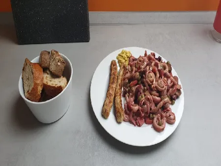 Bratwurst super lecker OHNE Fleisch 4 Bratwurst super lecker OHNE Fleisch 1