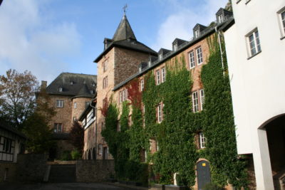 Blankenheim, Innenhof der Burg
