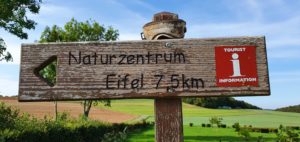 Naturzentrum Eifel - Nettersheim Wanderweg Infotafel