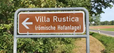 Römische Hofanlage Schild Roderath bei Nettersheim