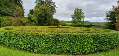 Labyrinth der Stille im Klostergarten Steinfeld