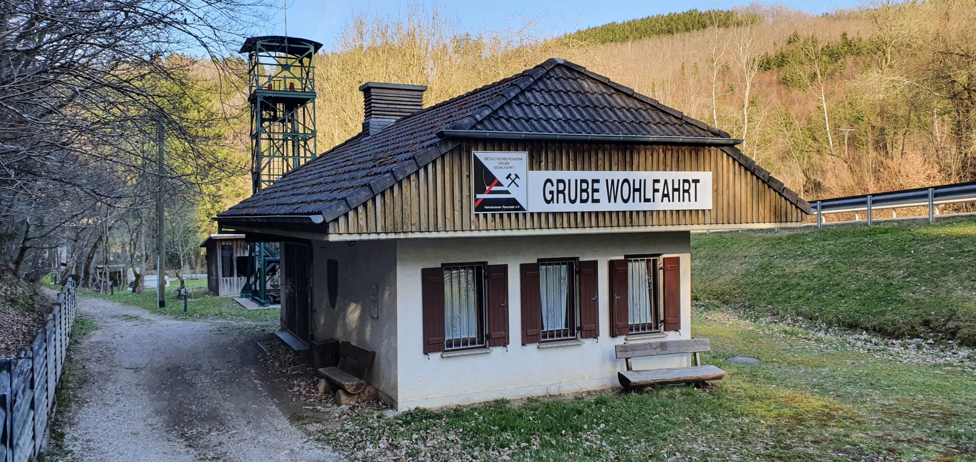Grubenhaus der Grube Wohlfahrt Rescheid Eifel