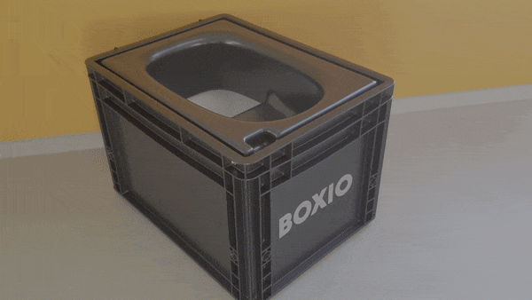 GIF Trenntoilette von Boxio
