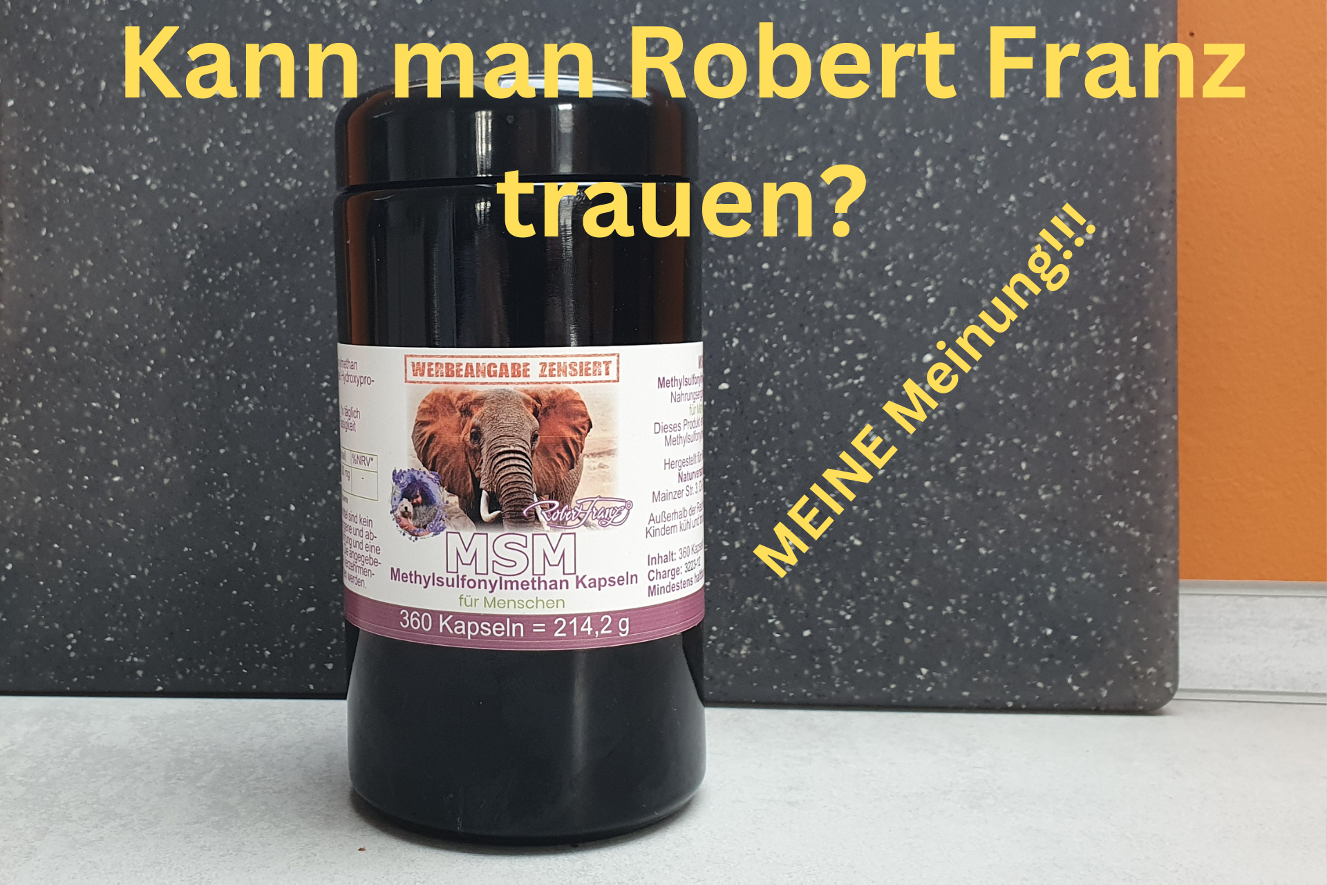 Kann man Robert Franz Vertrauen?