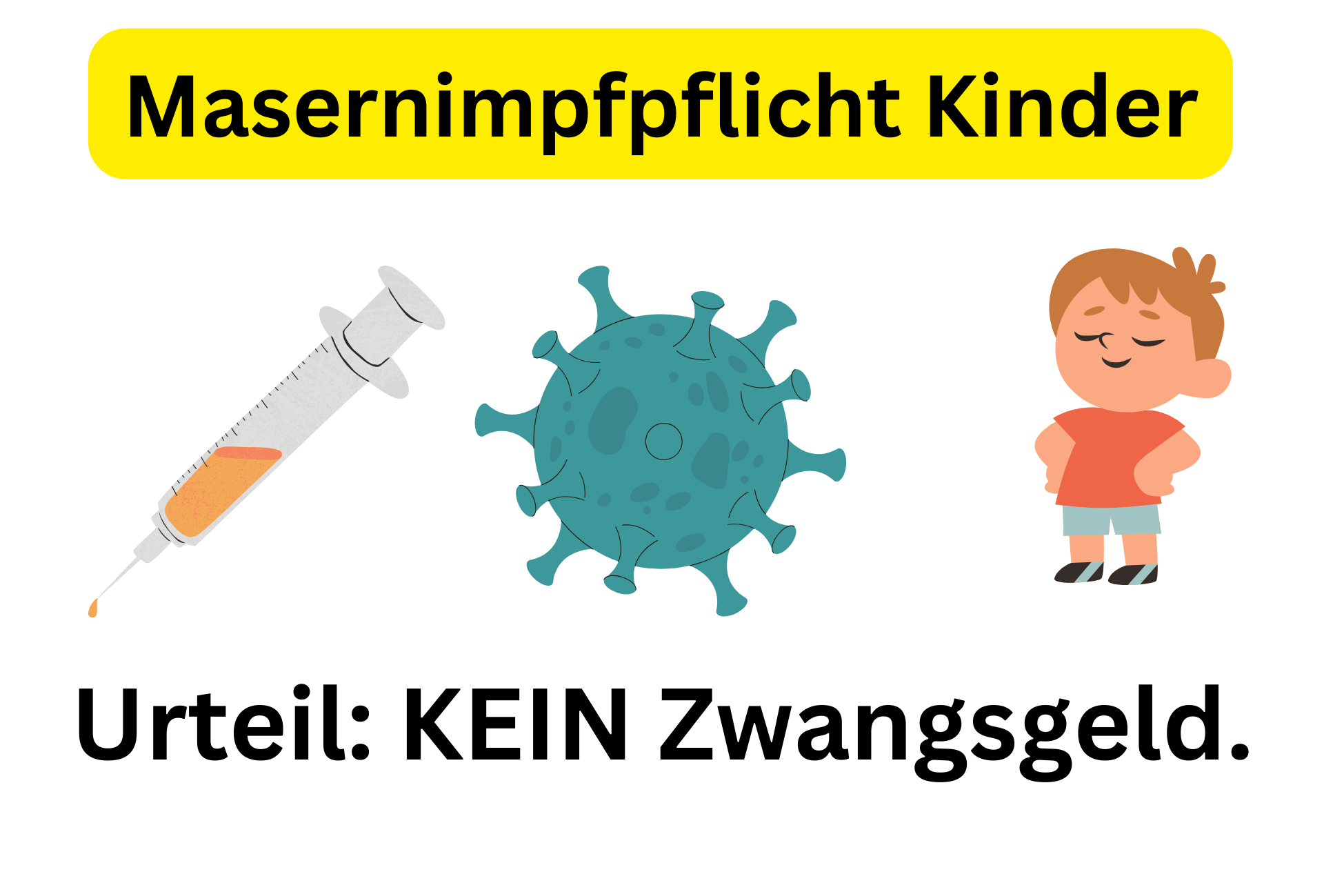 Schulkinder kein Zwangsgeld Masern Impfung